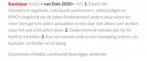 Definitie Kantelaar op www.kantelpunt.be