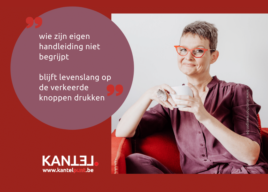 Kantelen van wereldverbeteraar naar levenskunstenaar